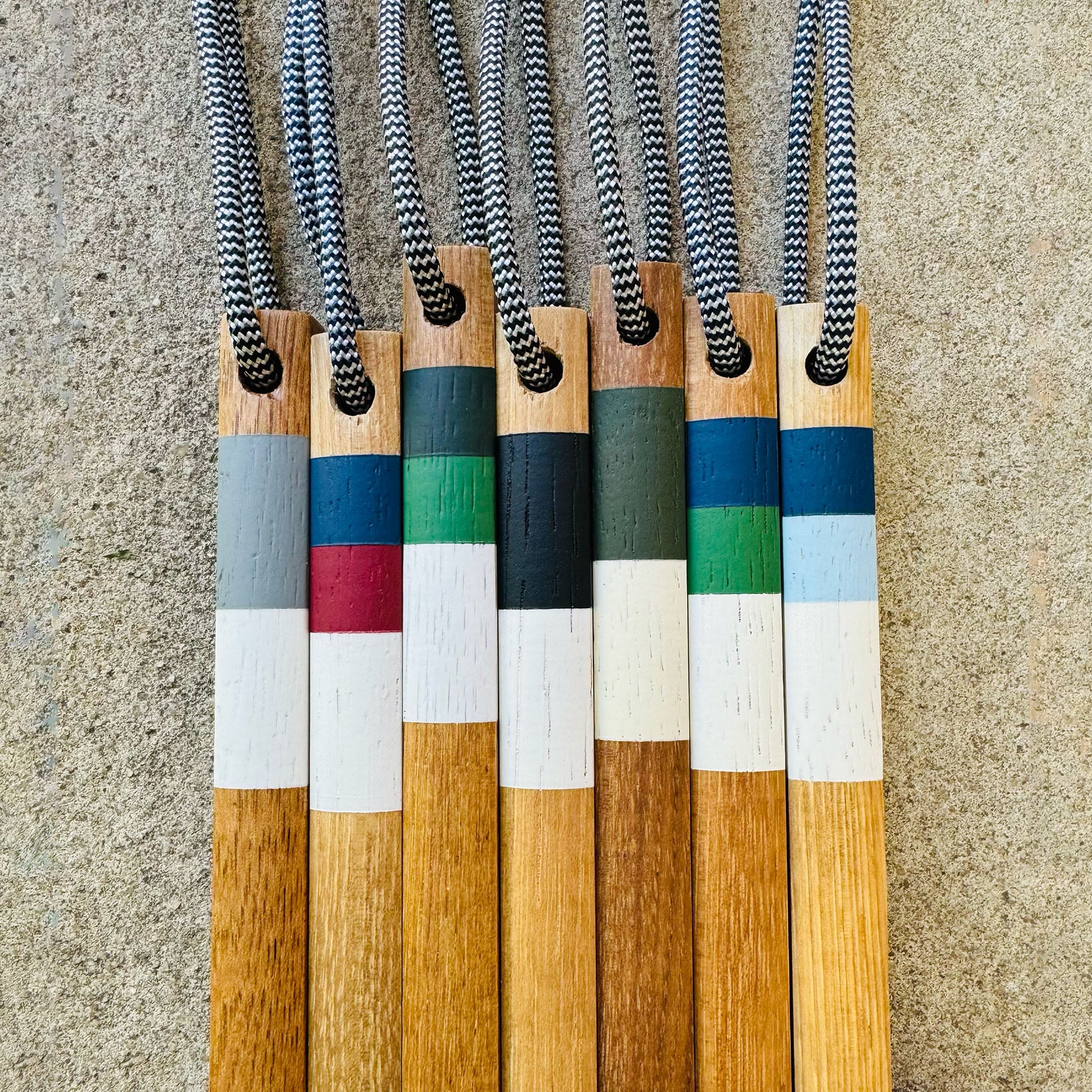 Painted Golf Brushes
