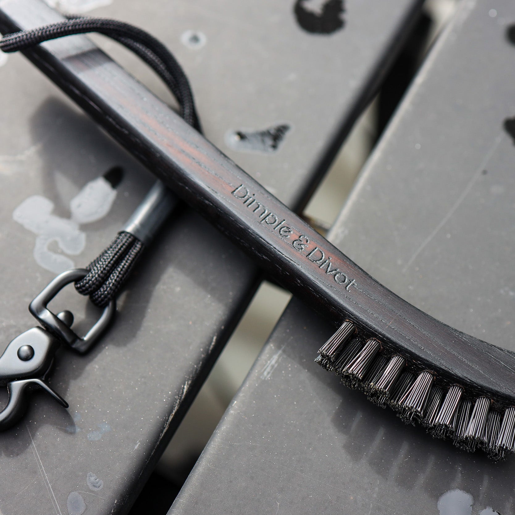 Midnight - Hickory Golf Brush
