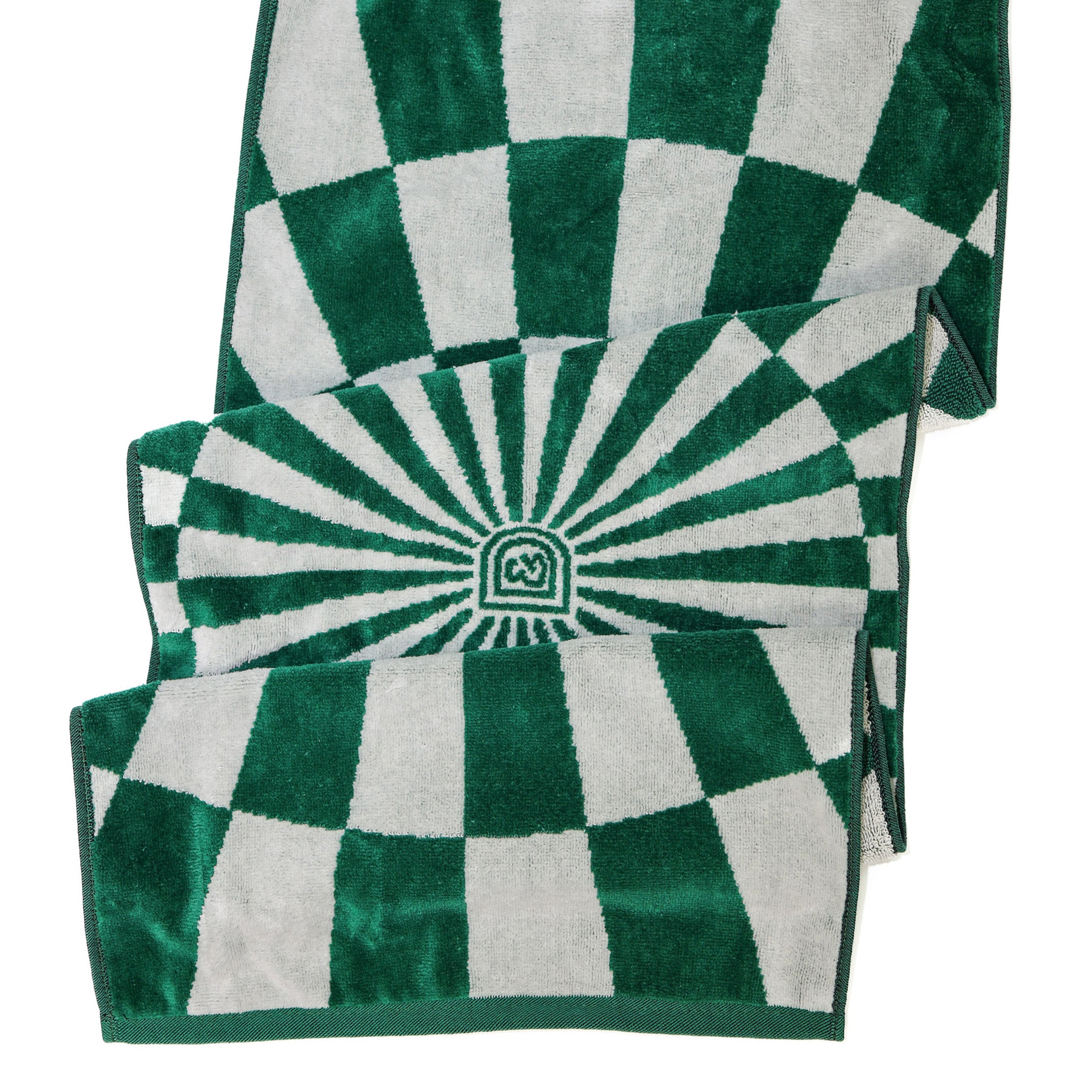 Kaleidoscope Caddie Towel - Green