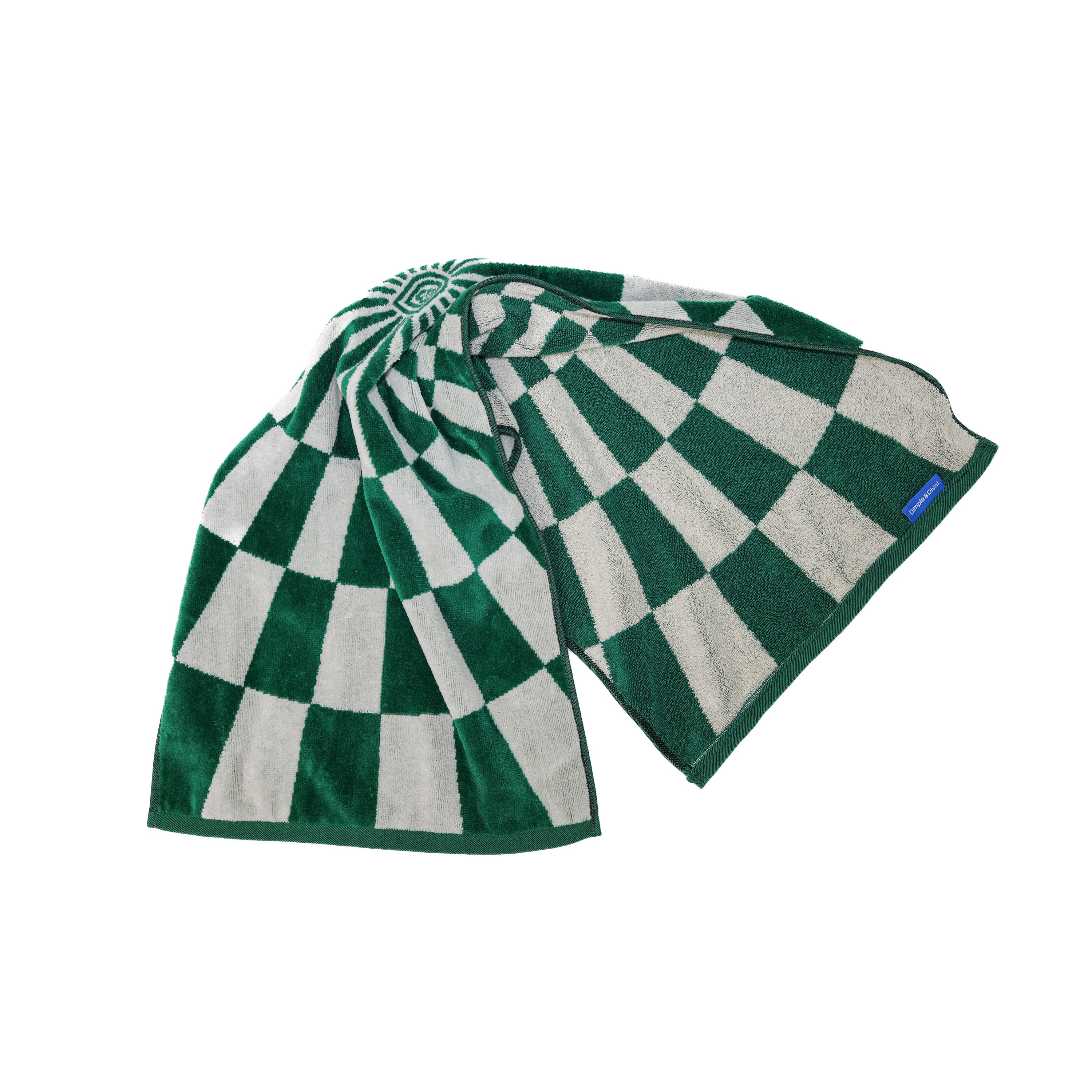 Kaleidoscope Caddie Towel - Green