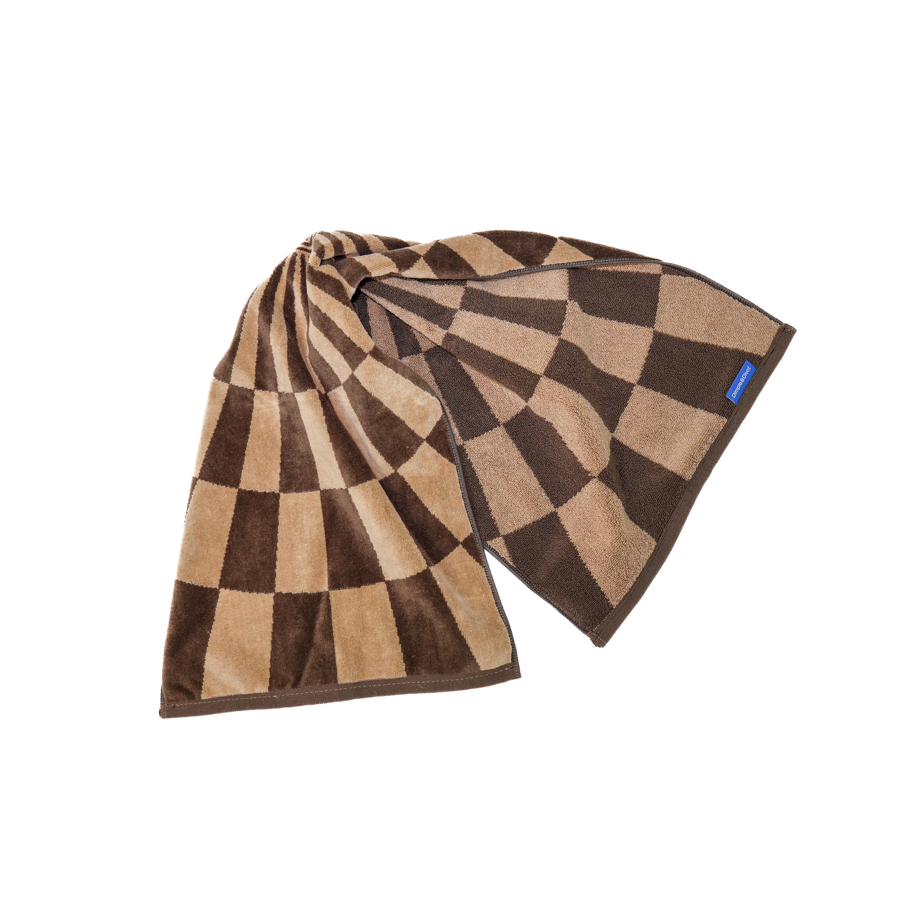 Kaleidoscope Caddie Towel - Brown