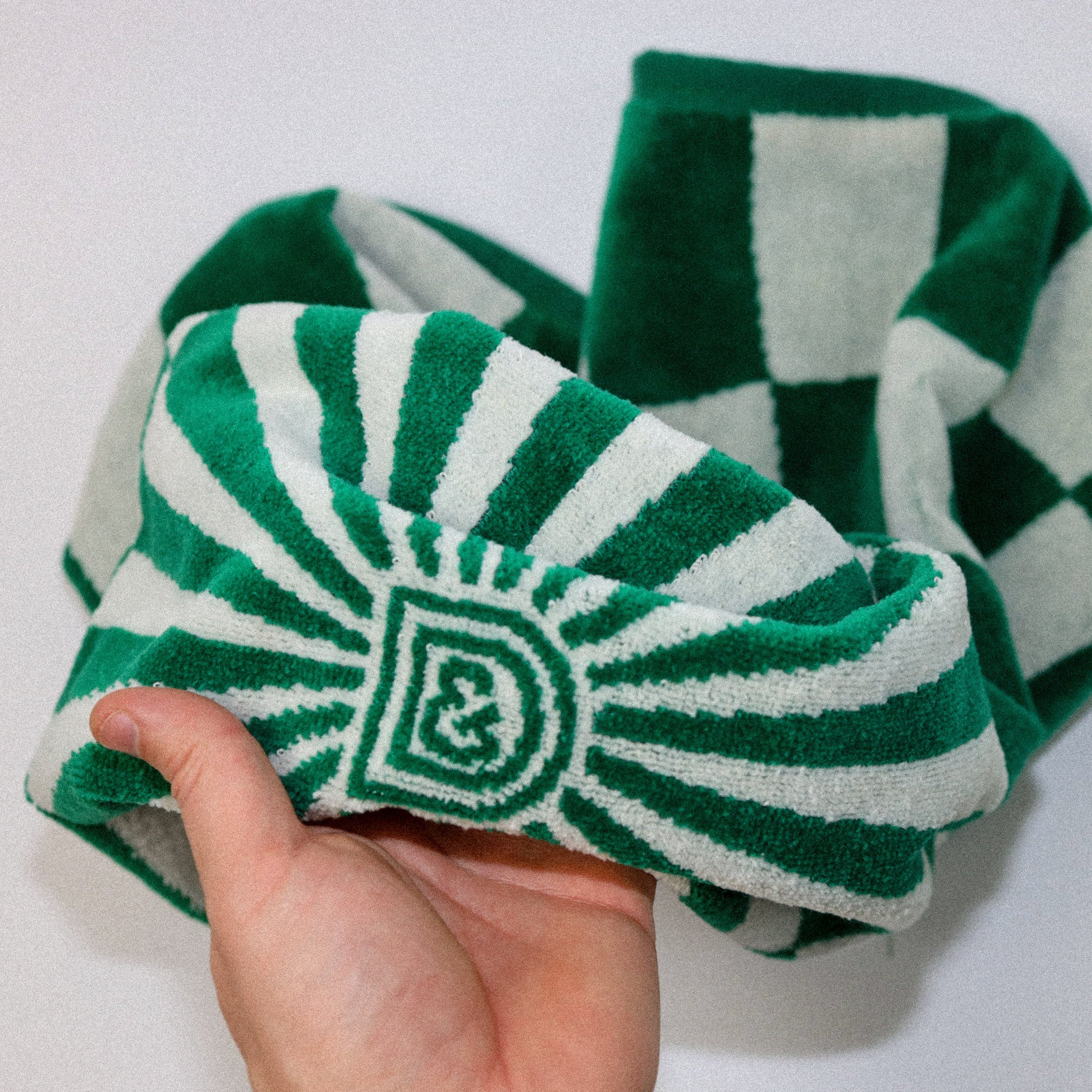 Kaleidoscope Caddie Towel - Green