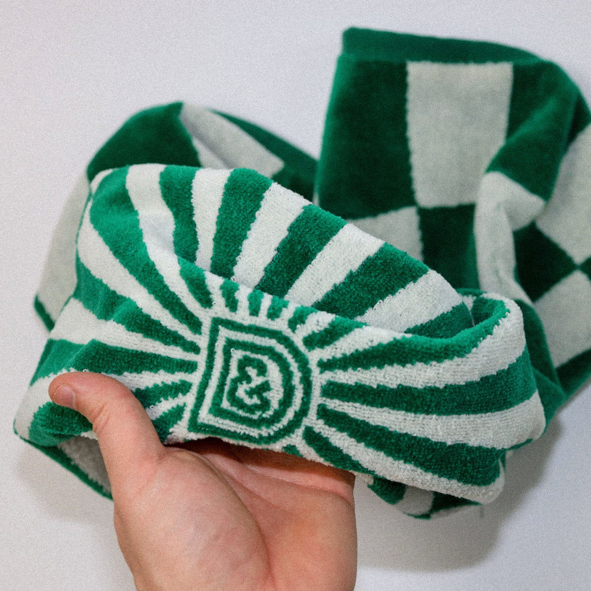 Kaleidoscope Caddie Towel - Green