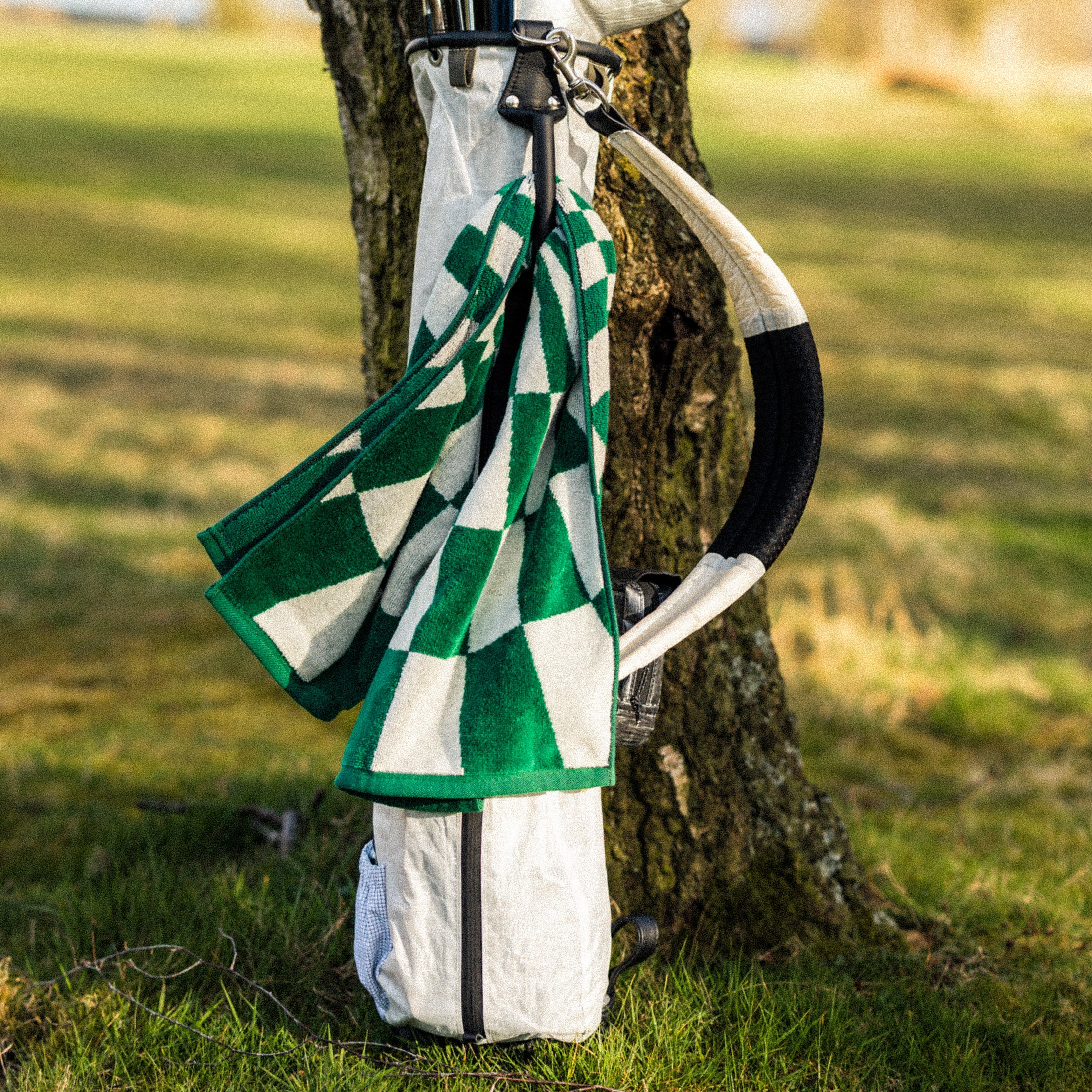 Kaleidoscope Caddie Towel - Green