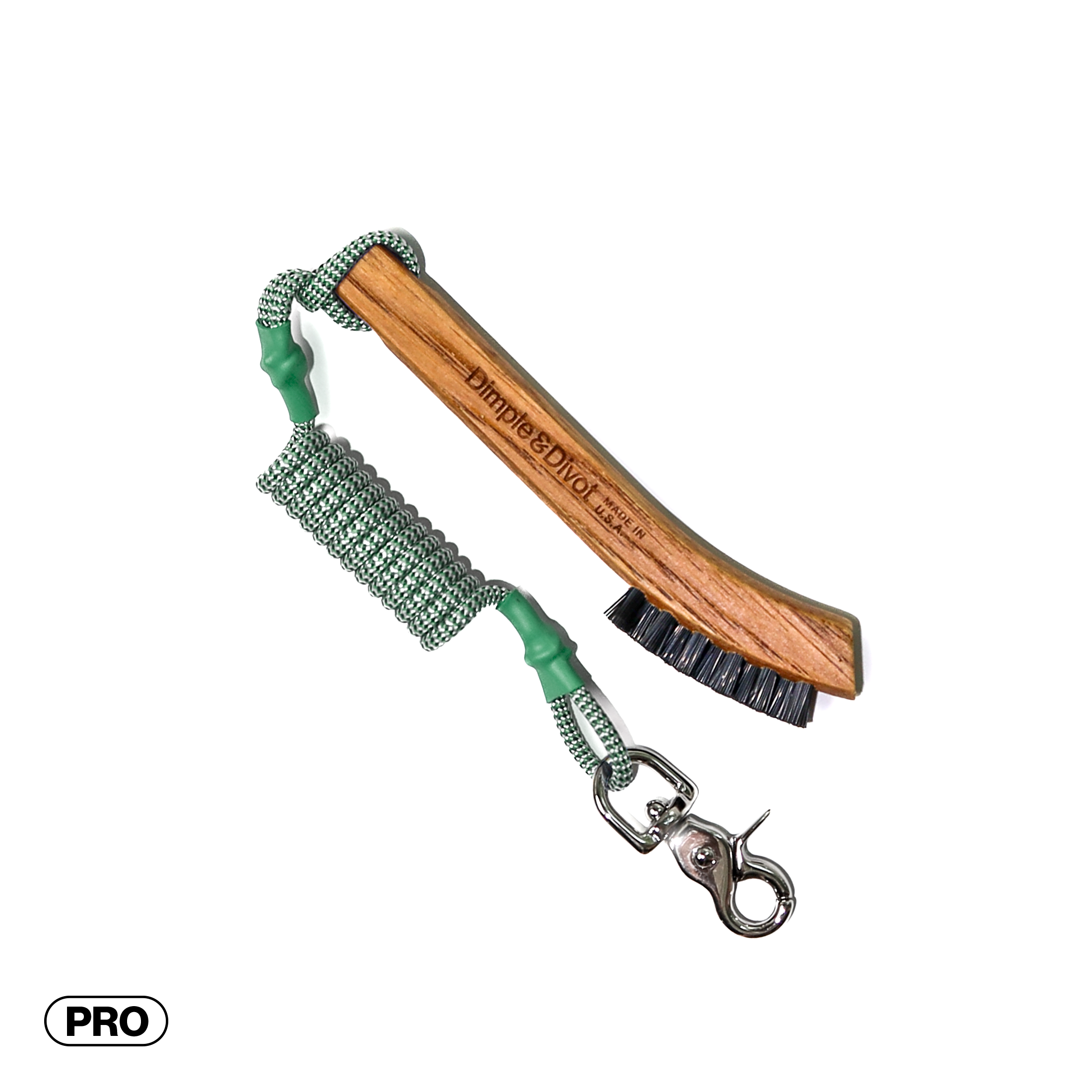 Hickory Golf Brush PRO - Green