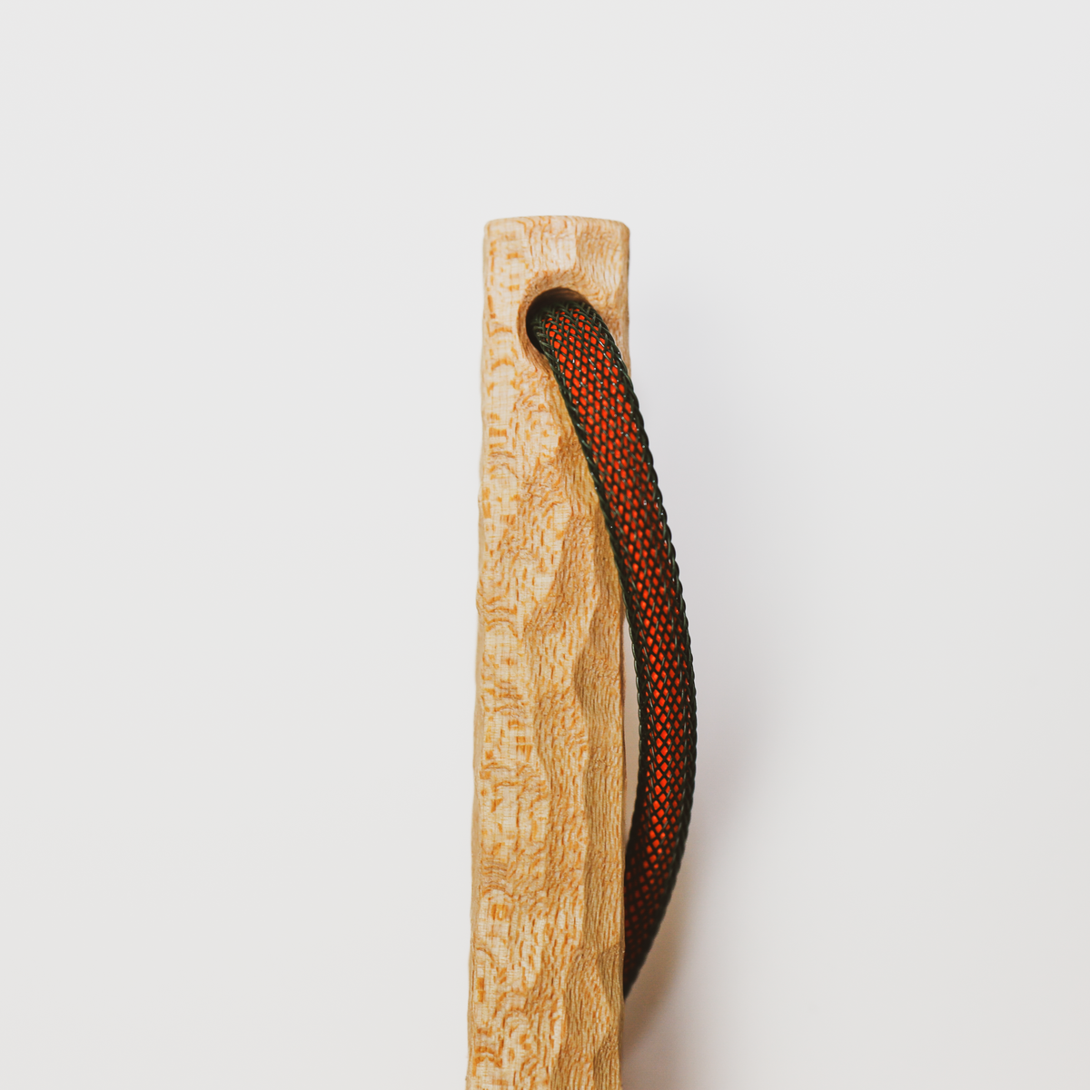 Carved Hickory Golf Brush