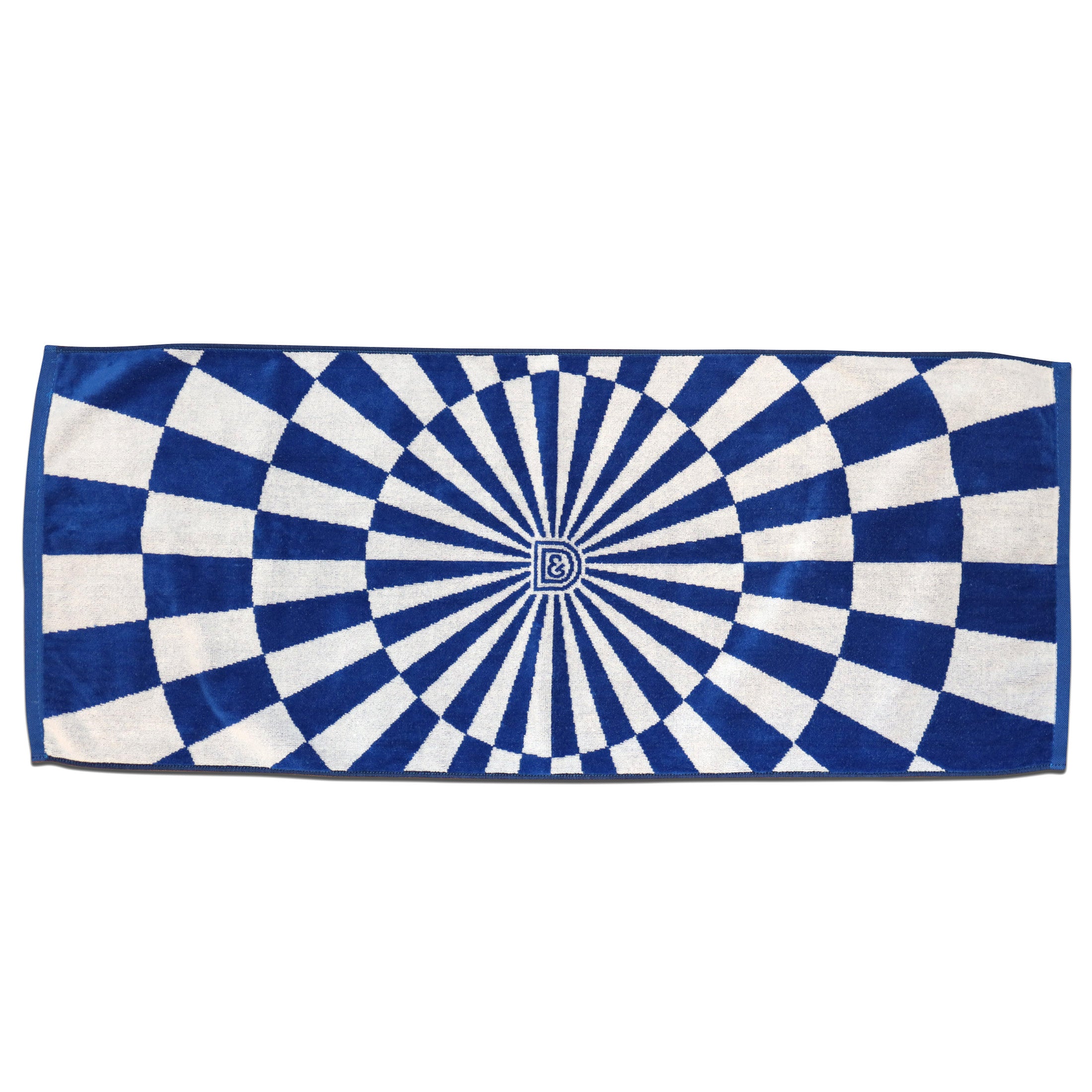 Kaleidoscope Caddie Towel - Blue