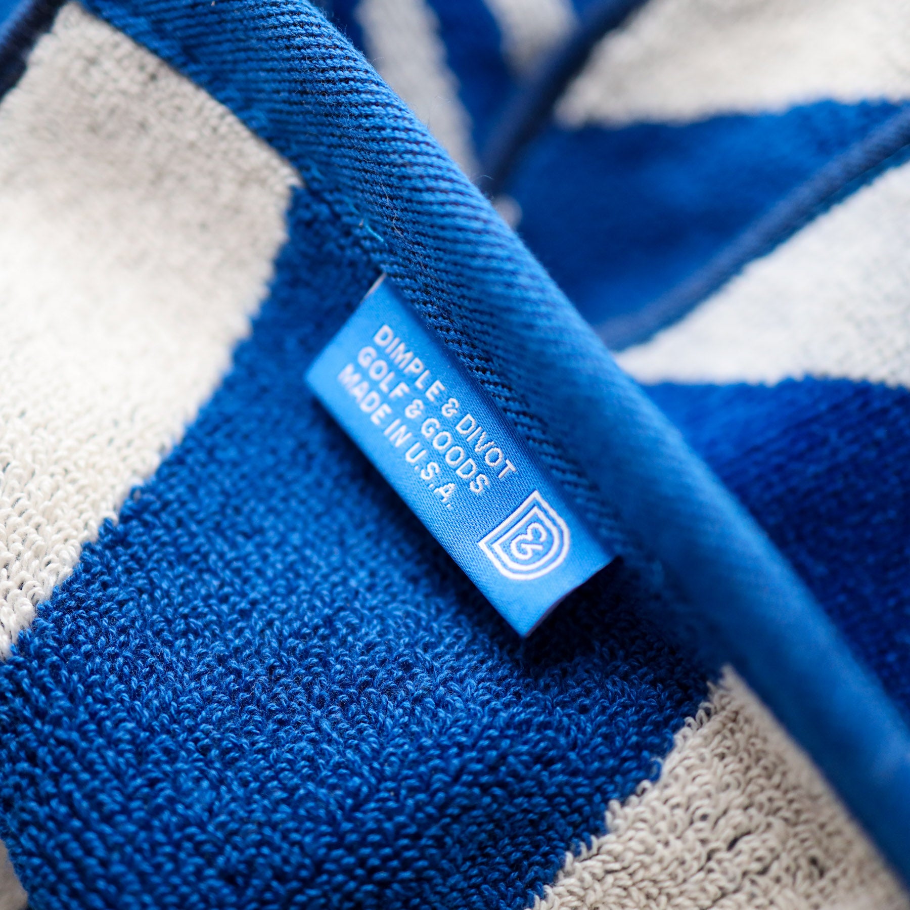 Kaleidoscope Caddie Towel - Blue