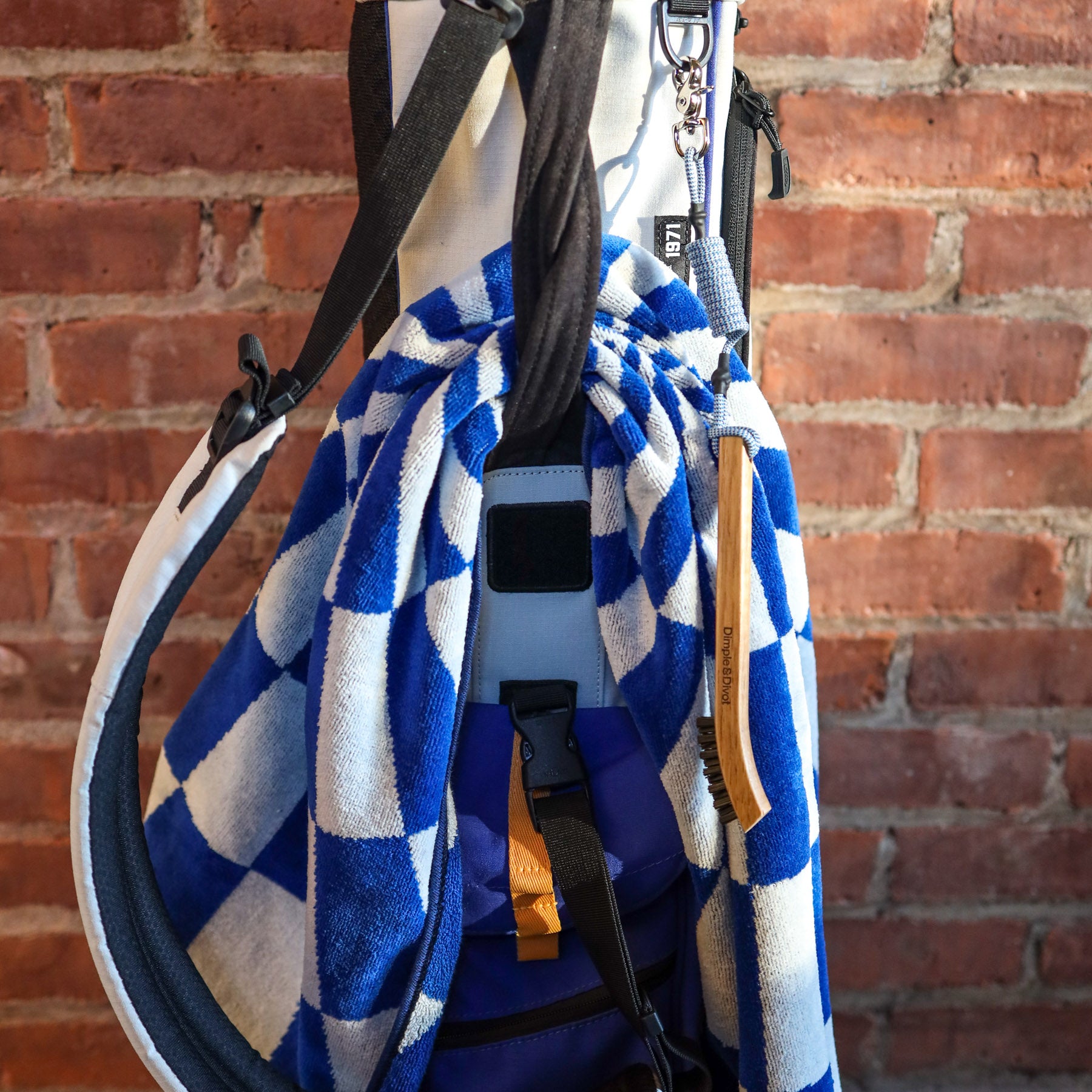 Kaleidoscope Caddie Towel - Brown