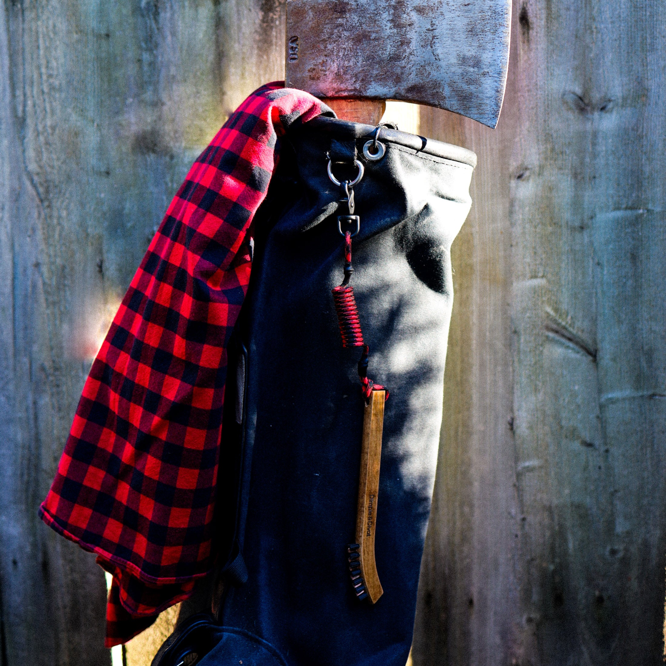 Hickory Golf Brush PRO Hybrid - Lumberjack