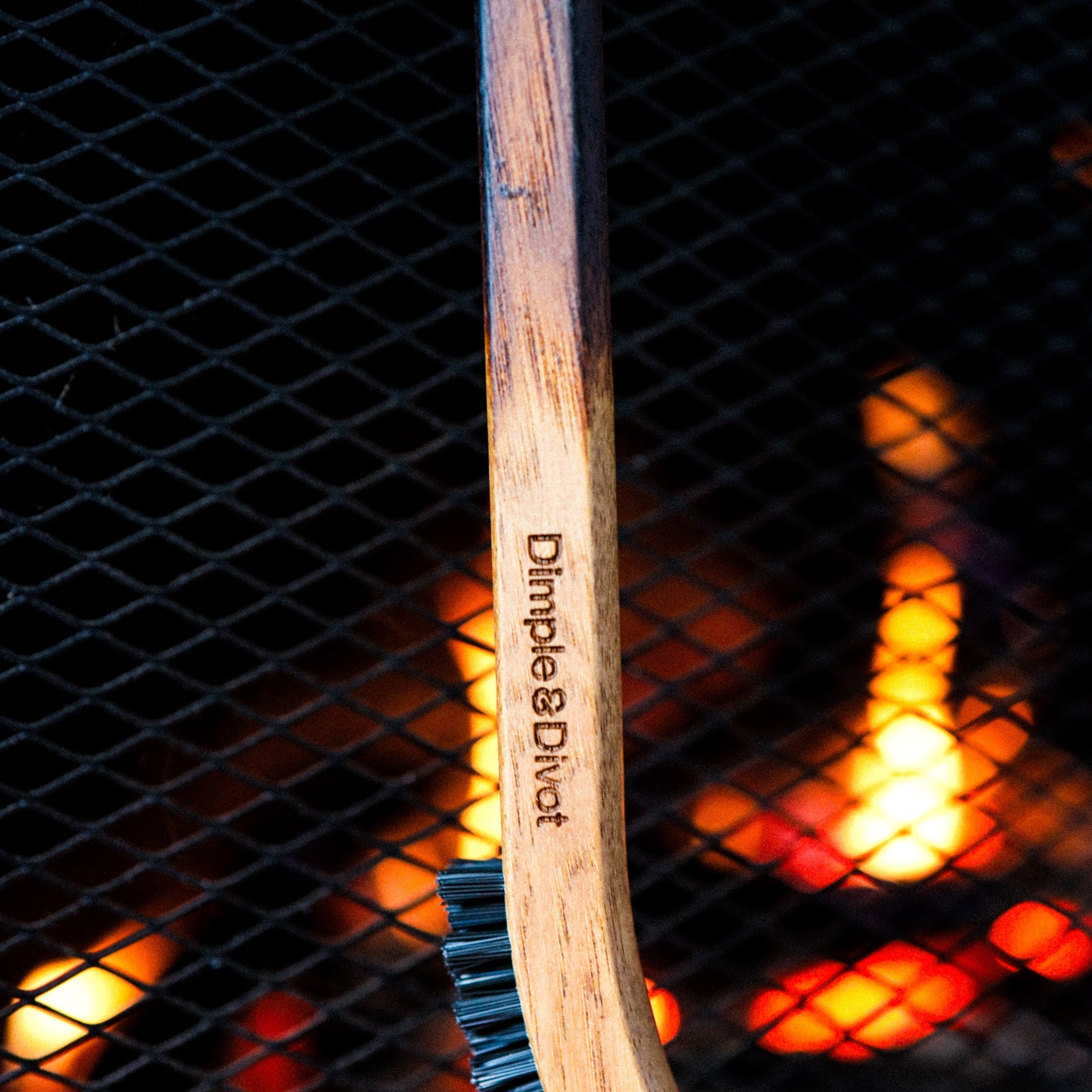 ヒッコリー ゴルフブラシ - コイル