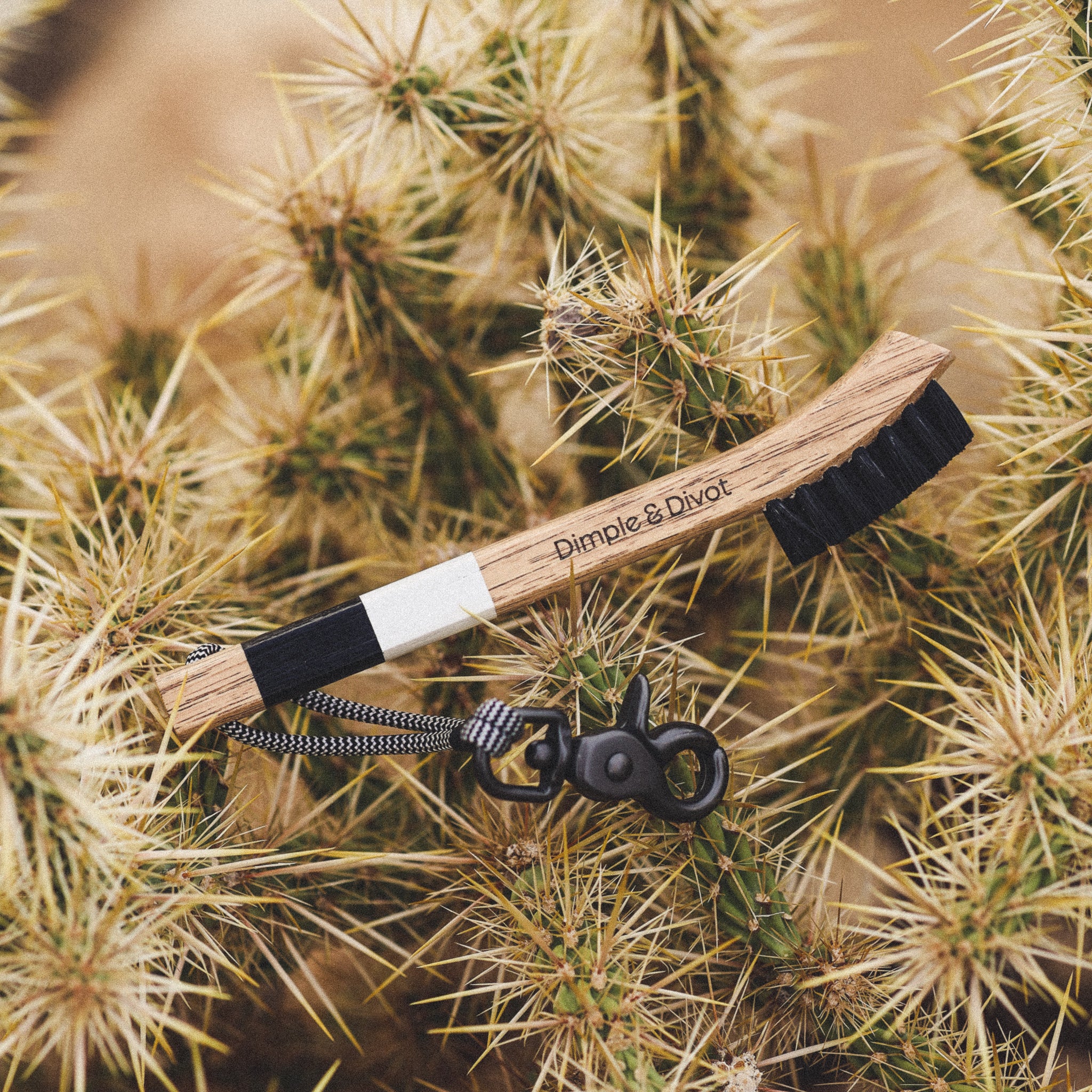 Dimple & Divot - The Original Hickory Golf Brush & Golf Accessories