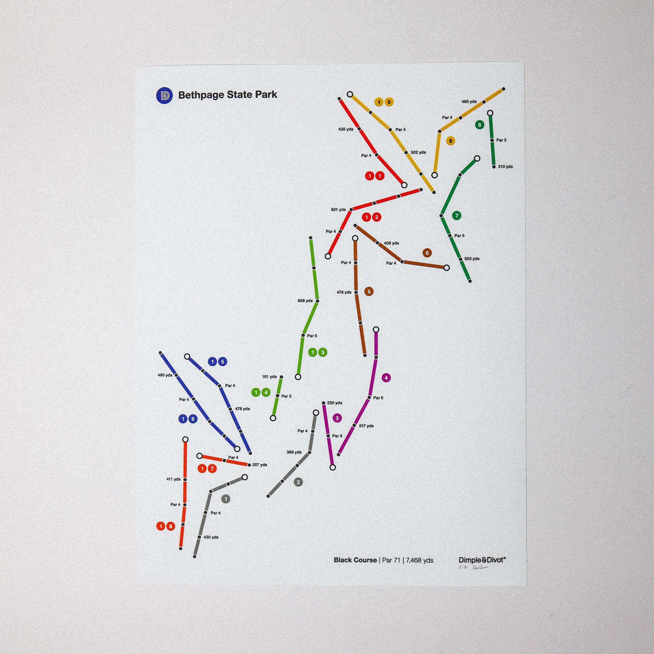 Bethpage NYC Print - 12x16