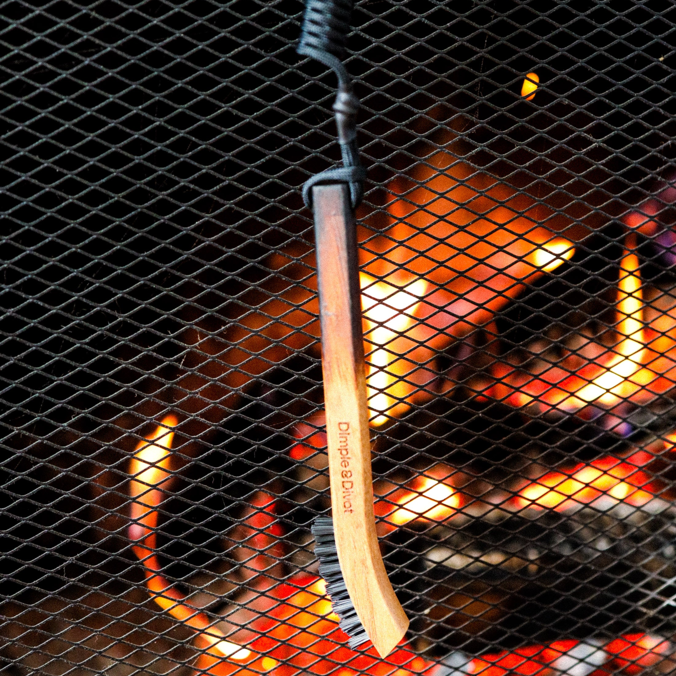 ヒッコリー ゴルフブラシ - コイル