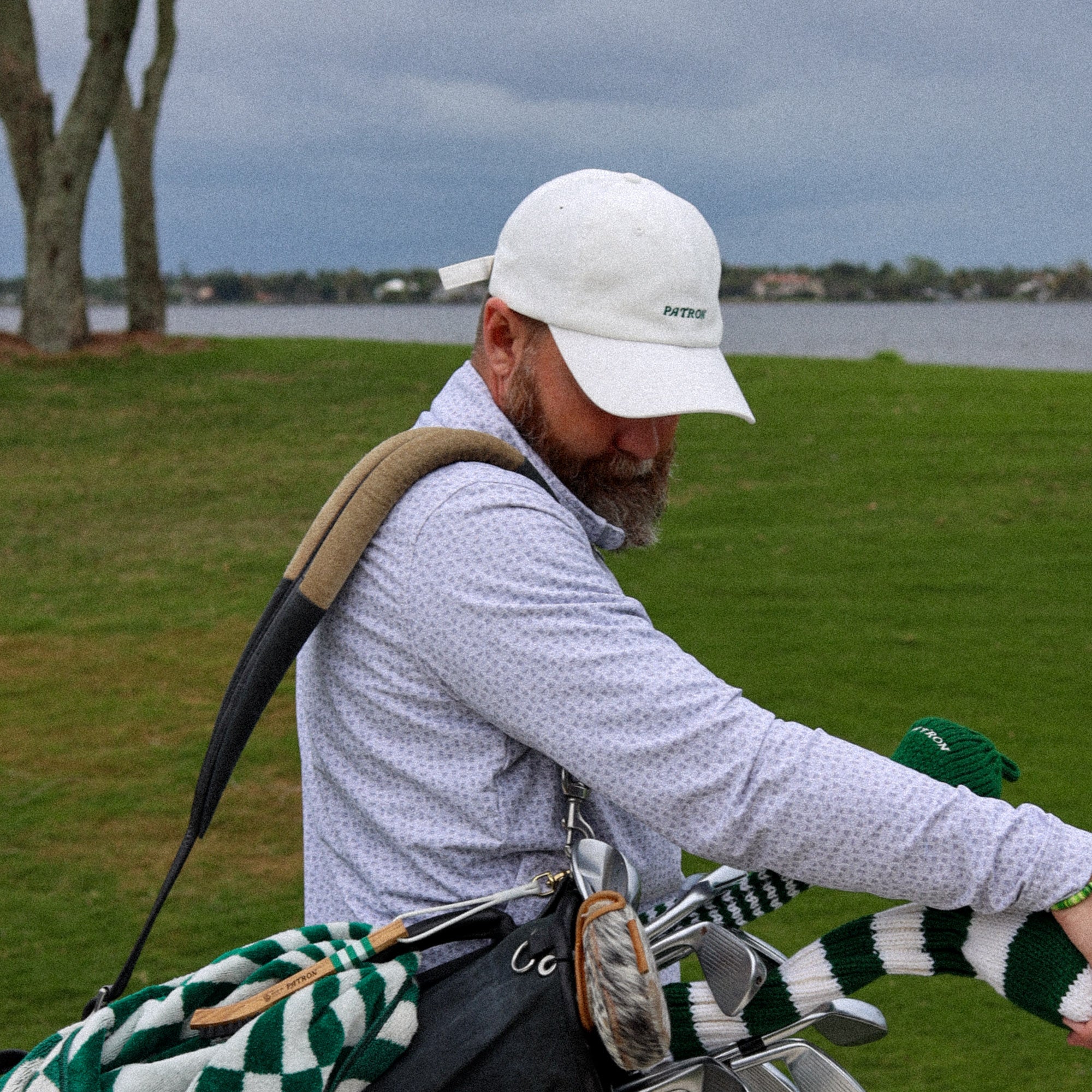 Patrons Dad Hat - White