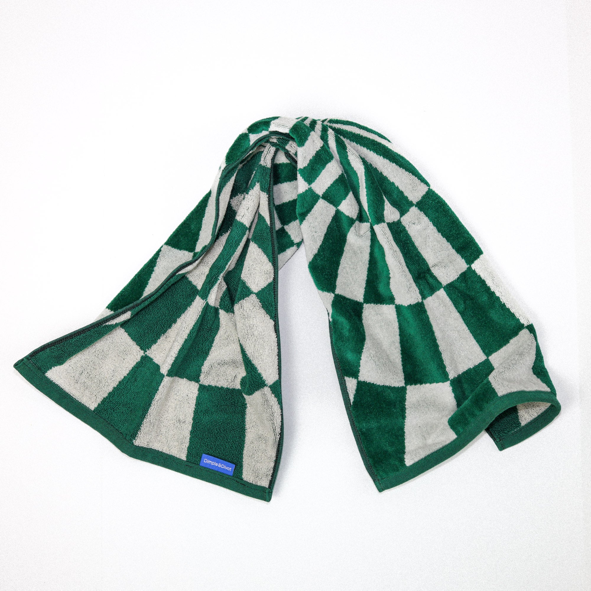 Kaleidoscope Caddie Towel - Green