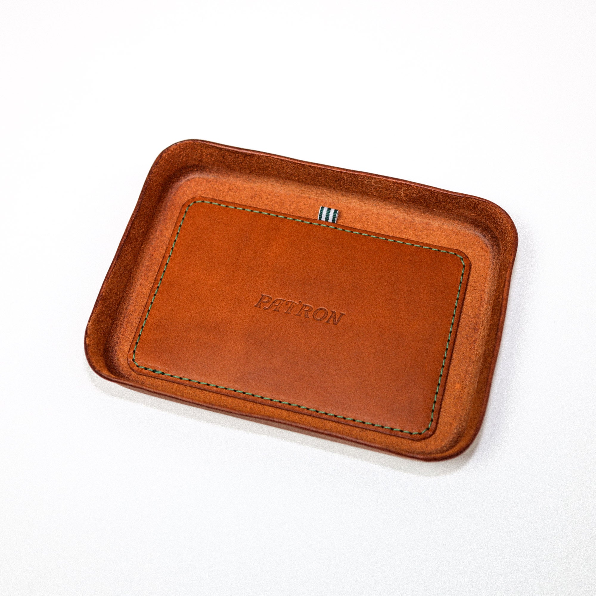Patrons Leather Valet Tray