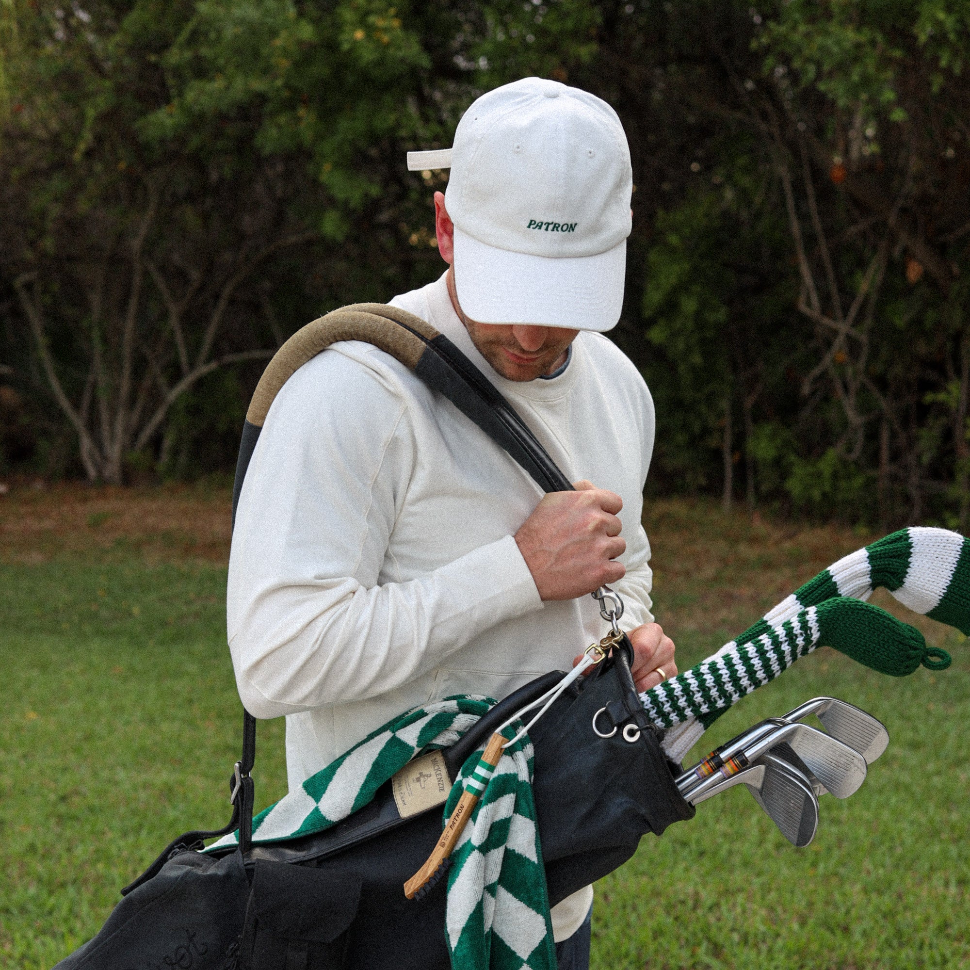 Patrons Dad Hat - White